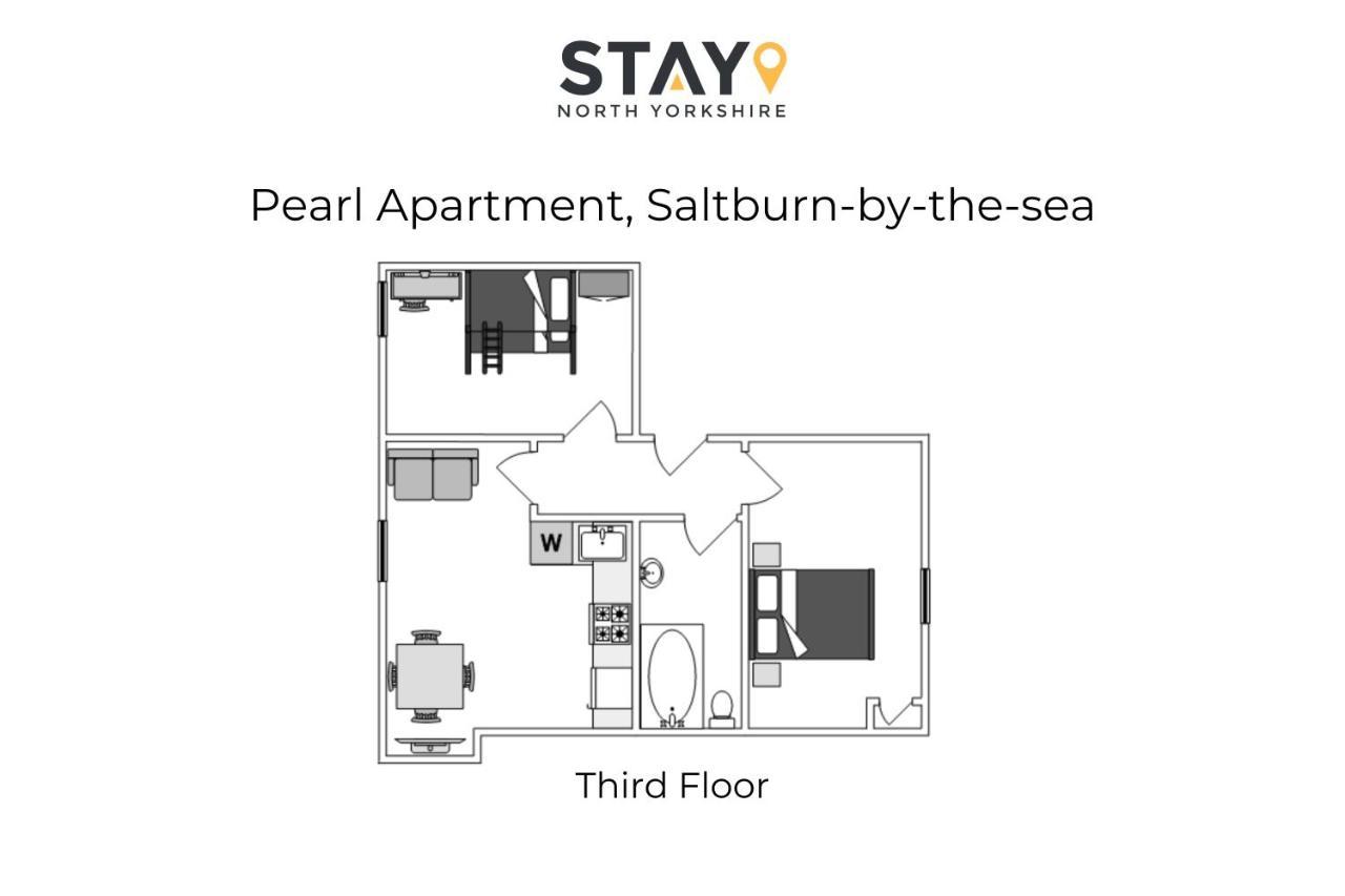 Host & Stay - Pearl Apartment Saltburn-by-the-Sea Exteriér fotografie